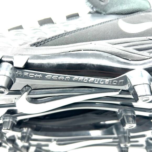 NWOT Nike Force Savage Varsity 2 Men's Football Cleats Size 10 Black AQ8155-001 - Picture 8 of 9